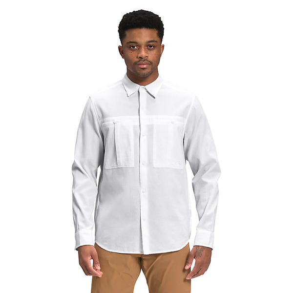 (取寄)ノースフェイス メンズ ライトウェイト トラベル シャツ The North Face Men's Lightweight Travel Shirt TNF White 送料無料
