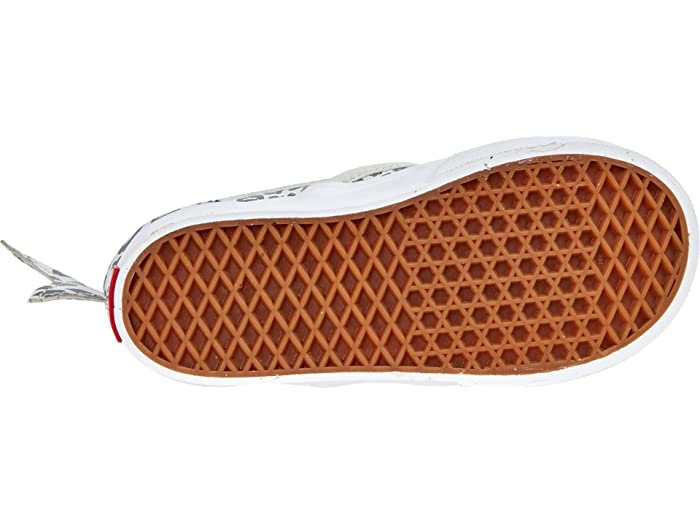 (取寄)バンズ スリップオン V シャーク Vans Kids Slip-On V Shark (Infant/Toddler) Leopard Shark