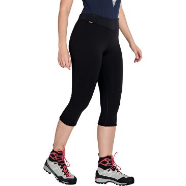 (取寄)マムート レディース アコンカグア ML 3/4 タイト - ウィメンズ Mammut Women's Aconcagua ML 3/4 Tight - Women's Black