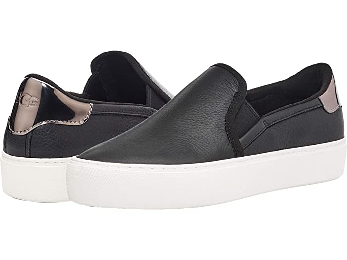 (取寄)アグ レディース カルバン UGG Women's Cahlvan Black Leather