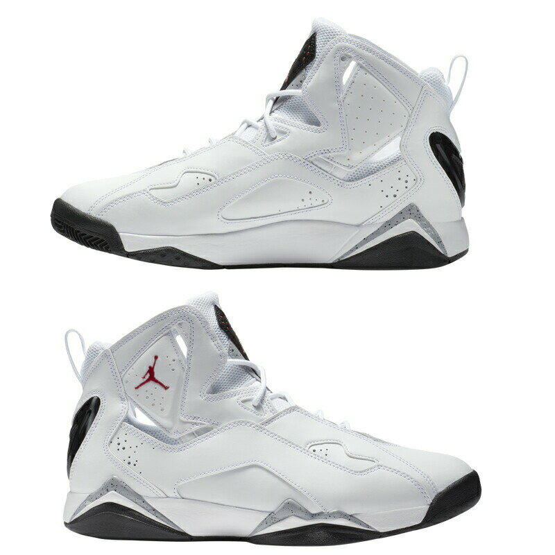 ナイキ ジョーダン スニーカー 白 メンズ シューズ ハイカットスニーカー トゥルー フライト ホワイト Jordan Men's Shoes True Flight White Cement 送料無料