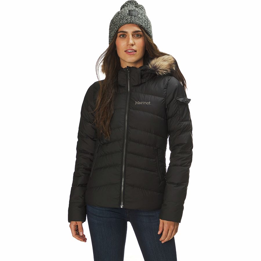 (取寄)マーモット レディース イサカ ダウン ジャケット - ウィメンズ Marmot Women's Ithaca Down Jacket - Women's Black