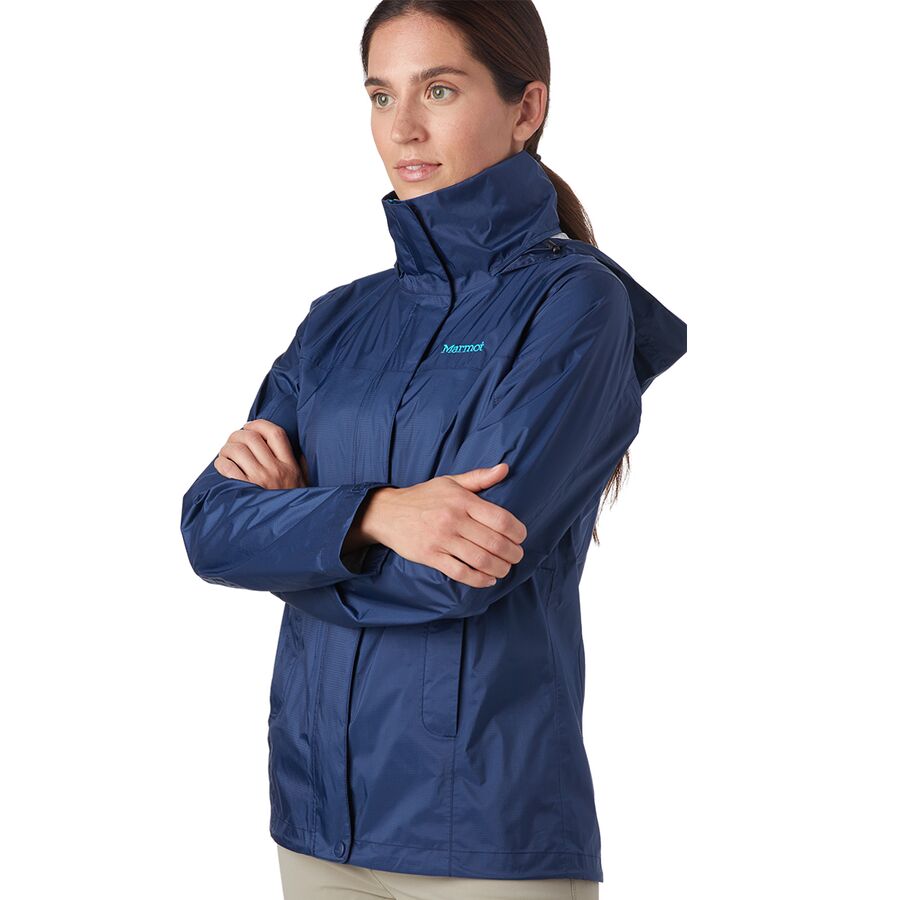 (取寄)マーモット レディース プレシップ エコ ジャケット - ウィメンズ Marmot Women's PreCip Eco Jacket - Women's Arctic Navy