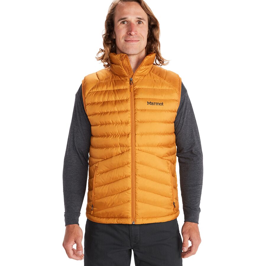 (取寄)マーモット ハイランダー ダウン ベスト - メンズ Marmot Highlander Down Vest - Men's Bronze