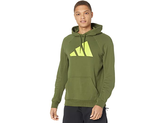 (取寄)アディダス メンズ ブランデット アイコンズ フーディ adidas Men's Branded Icons Hoodie Wild Pine