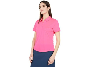 (取寄)アディダス レディース トーナメント プライムグリーン ポロ シャツ adidas Golf Women's Tournament Primegreen Polo Shirt Pink