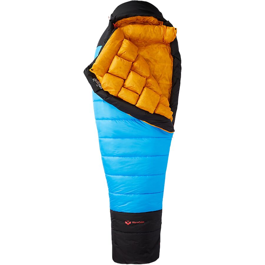 (取寄)マーモット ウォームキューブ エクスペディション スリーピング バッグ Marmot Warmcube Expedition Sleeping Bag Clear Blue/Black