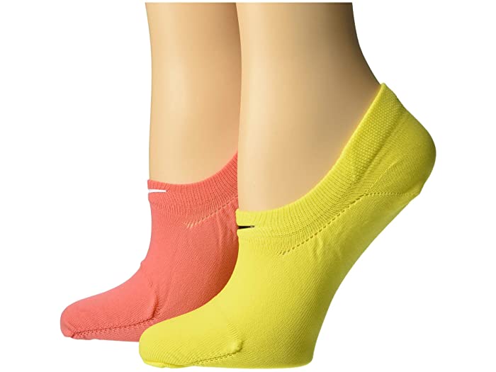 (取寄)ナイキ レディース エア ノー ショー ソックス 2ペア パック Nike Women's Air No Show Socks 2-Pair Pack Multicolor