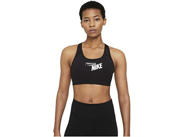 (取寄)ナイキ レディース スウォッシュ ロゴ ブラ パッド Nike Women's Swoosh Logo Bra Pad Black/Black/Particle Grey