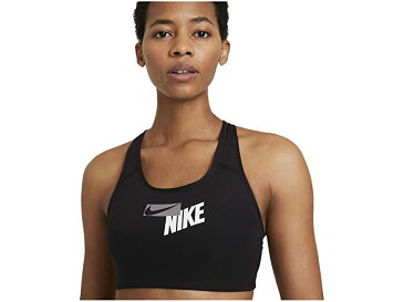 (取寄)ナイキ レディース スウォッシュ ロゴ ブラ パッド Nike Women's Swoosh Logo Bra Pad Black/Black/Particle Grey