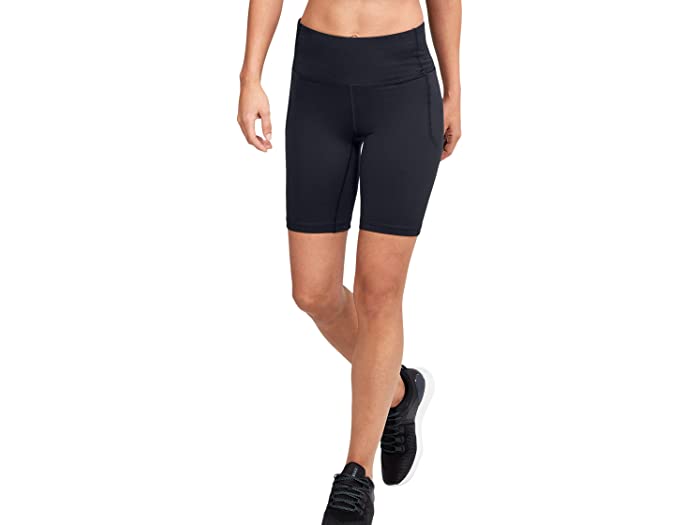 (取寄)アンダーアーマーレディースメリディアンバイクショーツUnderArmourWomen'sMeridianBikeShortsBlack/MetallicSilver