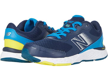 (取寄)ニューバランス ボーイズ キッズ 680v6 (リトル キッズ/ビッグ キッズ) New Balance Boy's Kids 680v6 (Little Kid/Big Kid) Natural Indigo/Wave
