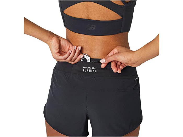 (取寄)ニューバランスレディースインパクトランショーツ3NewBalanceWomen'sImpactRunShorts3Black