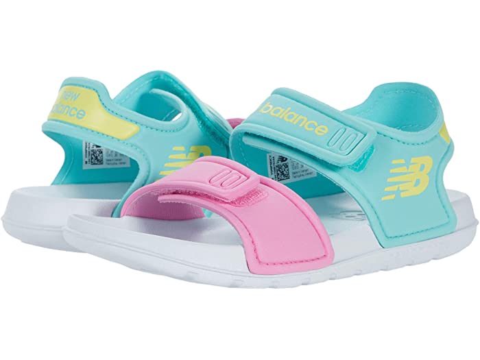 (取寄)ニューバランス ガールズ キッズ スポーツ サンダル ダブル フック アンド ループ (リトル キッズ/ビッグ キッズ) New Balance Girl's Kids Sport Sandal: Double Hook and Loop (Little Kid/Big Kid) Candy Pink/Light Tidepool