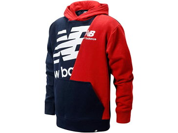 (取寄)ニューバランス ボーイズ キッズ ライフスタイル スプライス フーディ (ビッグ キッズ) New Balance Boy's Kids Lifestyle Splice Hoodie (Big Kids) Eclipse