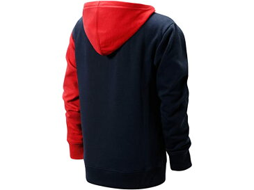 (取寄)ニューバランス ボーイズ キッズ ライフスタイル スプライス フーディ (ビッグ キッズ) New Balance Boy's Kids Lifestyle Splice Hoodie (Big Kids) Eclipse