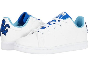 (取寄)アディダス オリジナルス キッズ スタン スミス プライムブルー (リトル キッズ) adidas Originals Kids Stan Smith Primeblue (Little Kid) White/White/Team Royal Blue