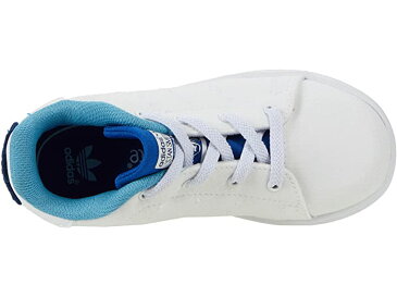 (取寄)アディダス オリジナルス キッズ スタン スミス エラスティック プライムブルー (トドラー) adidas Originals Kids Stan Smith Elastic Primeblue (Toddler) White/White/Team Royal Blue
