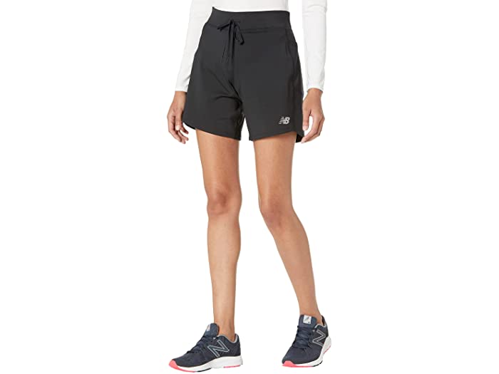 (取寄)ニューバランスレディースインパクトランショーツ7NewBalanceWomen'sImpactRunShorts7Black