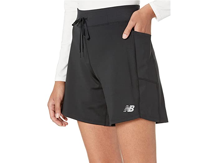 (取寄)ニューバランスレディースインパクトランショーツ7NewBalanceWomen'sImpactRunShorts7Black