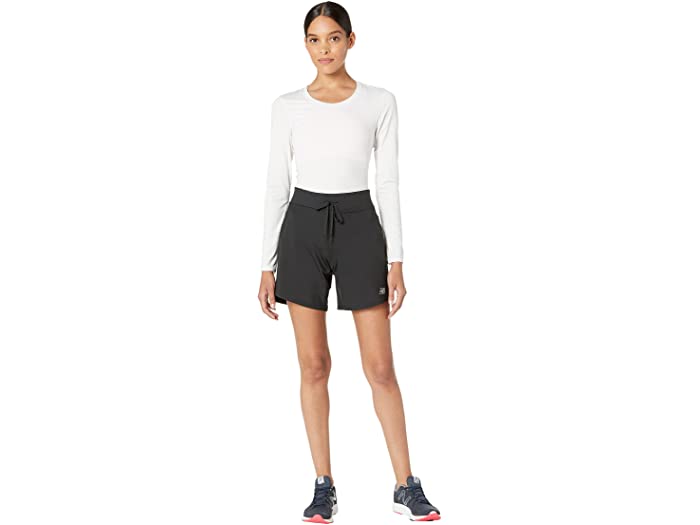 (取寄)ニューバランスレディースインパクトランショーツ7NewBalanceWomen'sImpactRunShorts7Black