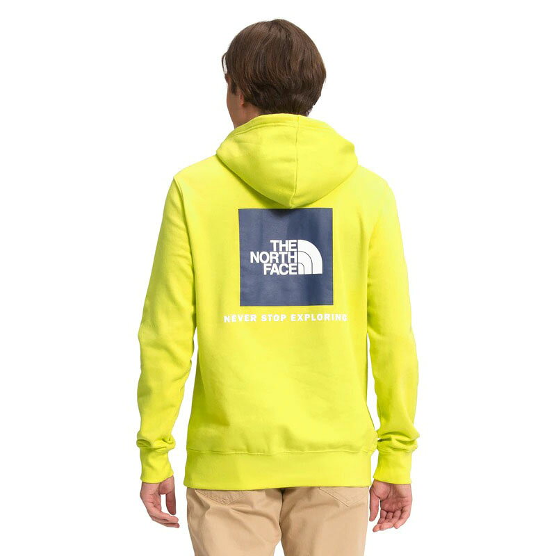 【訳あり アウトレット】ノースフェイス パーカー メンズ ロゴ バックプリント ボックスロゴ パーカー 大きいサイズ The North Face Men's NSE Box Hoodie Pullover イエロー 送料無料のサムネイル