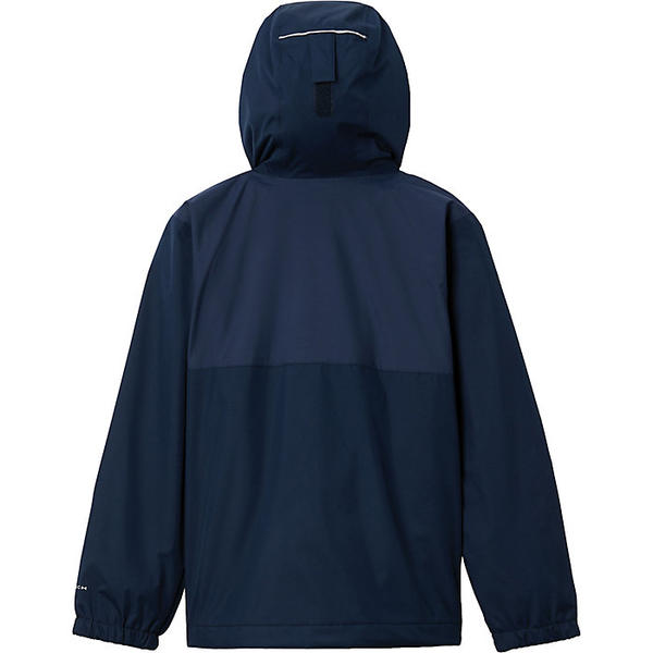 (取寄)コロンビア トドラー ボーイズ レイニー トレイルズ フリース ライン ジャケット Columbia Toddler Boys Rainy Trails Fleece Lined Jacket Collegiate Navy/Collegiate Navy Slub