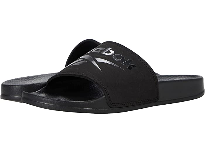 (取寄)リーボック レディース スライド Reebok Lifestyle Women's Fulgere Slides Black/Cold Grey