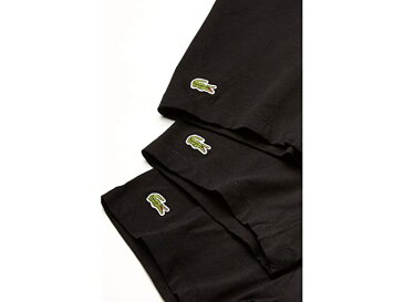 (取寄)ラコステ メンズ ボクサー ブリーフ 3パック カジュアル クラシック Lacoste Men's Boxer Briefs 3-Pack Casual Classic Black