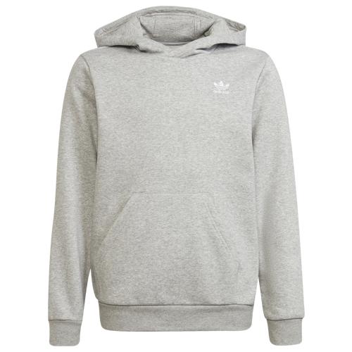 (取寄)アディダス ボーイズ エッセンシャル フーディ - ボーイズ グレード スクール Boys Essential Hoodie - Boys' Grade School Gray White