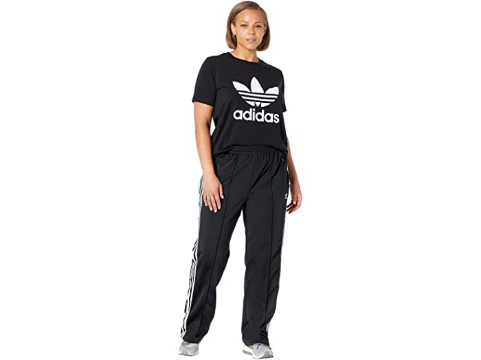 (取寄)アディダスオリジナルスレディースプラスサイズプライムブルーファイヤーバードトラックパンツadidasOriginalsWomen'sPlusSizePrimeblueFirebirdTrackPantsBlack