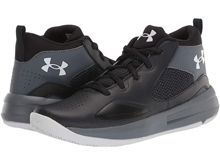 22年のクリスマスの特別な衣装 Under Armour アンダーアーマー キッズ バッシュ バスケットボールシューズ 靴 ジュニア ブランド バスケ スポーツ ファッション 大きいサイズ ビックサイズ 取寄 5 ビッグ Kids Lockdown Big Kid Black Pitch Gray Pgi Edu In