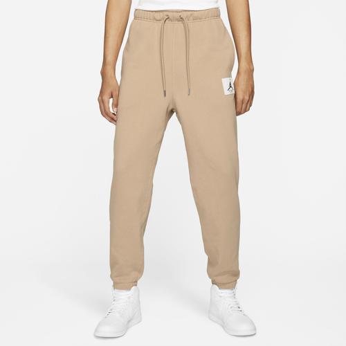(取寄)ジョーダンメンズエッセンシャルステートメントフリースパンツJordanMen'sEssentialStatementFleecePantsBeigeBlack