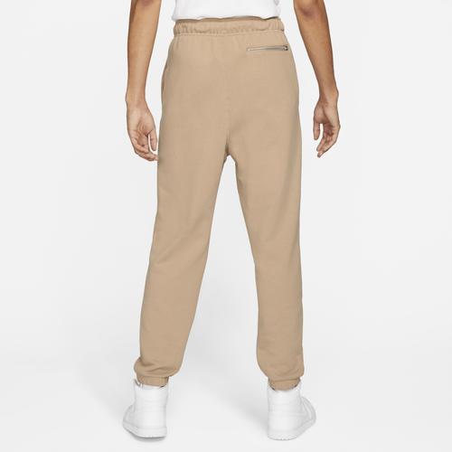 (取寄)ジョーダンメンズエッセンシャルステートメントフリースパンツJordanMen'sEssentialStatementFleecePantsBeigeBlack