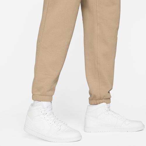 (取寄)ジョーダンメンズエッセンシャルステートメントフリースパンツJordanMen'sEssentialStatementFleecePantsBeigeBlack