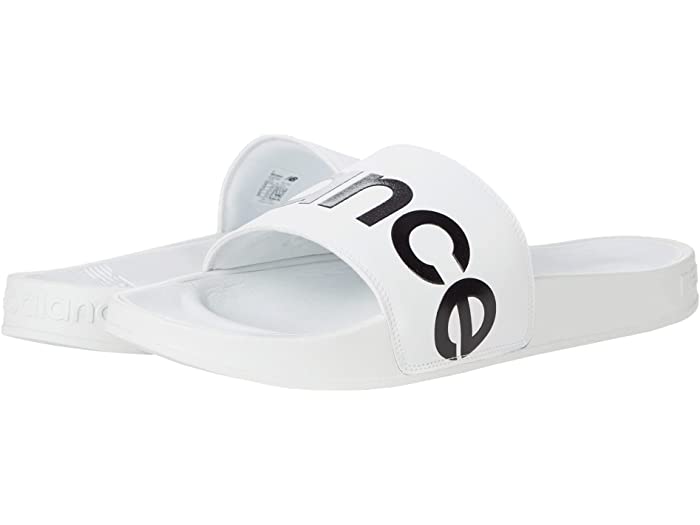 ニューバランス スポーツサンダル メンズ ニューバランス サンダル メンズ シャワーサンダル スポーツサンダル 白 SMF200WT ブランド おしゃれ カジュアル ファッション ロゴ 200 Slides New Balance Men's 200 White/Black 送料無料