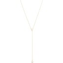 シャシ ネックレス レディース ソリティア ラリアット ネックレス Gold レディース アクセサリ 送料無料 Shashi Solitaire Lariat Necklace