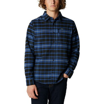 (取寄)コロンビア メンズ アウトドア エレメンツ 2 フランネル シャツ Columbia Men's Outdoor Elements II Flannel Shirt Night Tide Oversize Tartan