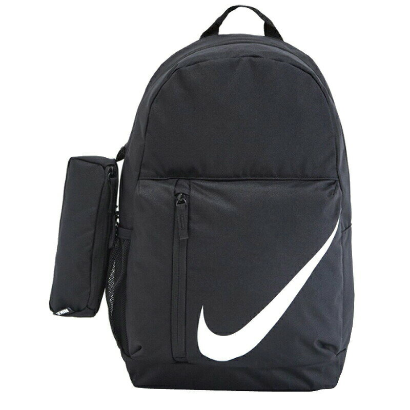 ナイキ キッズ リュック 黒 ロゴ エレメンタル バックパック 22L BA5405-010 (リトル キッズ/ビッグ キッズ) Nike Kids Elemental Backpack (Little Kids/Big Kids) Black/Black/White 送料無料