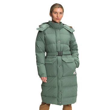 (取寄)ノースフェイス ウィメンズ シェラ ロング ダウンパーカー The North Face Women's Sierra Long Down Parka Laurel Wreath Green