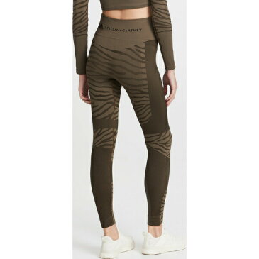 (取寄)アディダス バイ ステラ マッカートニー レディース aSMC トゥルーパーパス シームレス タイツ adidas by Stella McCartney Women's Asmc Truepurpose Seamless Tights DarkKhaki