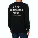 fEX T fEXGNX}Li TVc Y  S TVc TVc uh 傫TCY  Xg[g vg DEUS EX MACHINA Men's Venice Address Long Sleeve Tee 