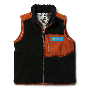 (取寄)コロンビア キッズ アーチャー リッジ リバーシブル ベスト Columbia Youth Archer Ridge Reversible Vest Black / Dark Adobe