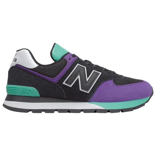 (取寄)ニューバランス メンズ シューズ 574 ラゲッド New Balance Men's Shoes 574 Rugged Black Purple Green