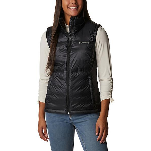 (取寄)コロンビア ウィメンズ インフィニティ サミット ダブル ウォール ダウンベスト Columbia Women's Infinity Summit Double Wall Down Vest Black