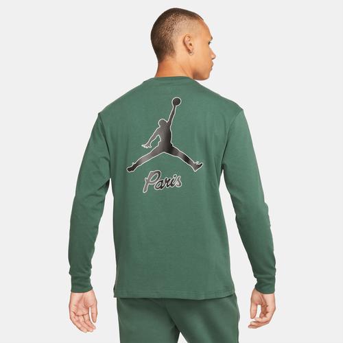 (取寄)ジョーダン メンズ パリサンジェルマン ロングスリーブ Tシャツ Jordan Men's PSG Longsleeve T-Shirt Green Black