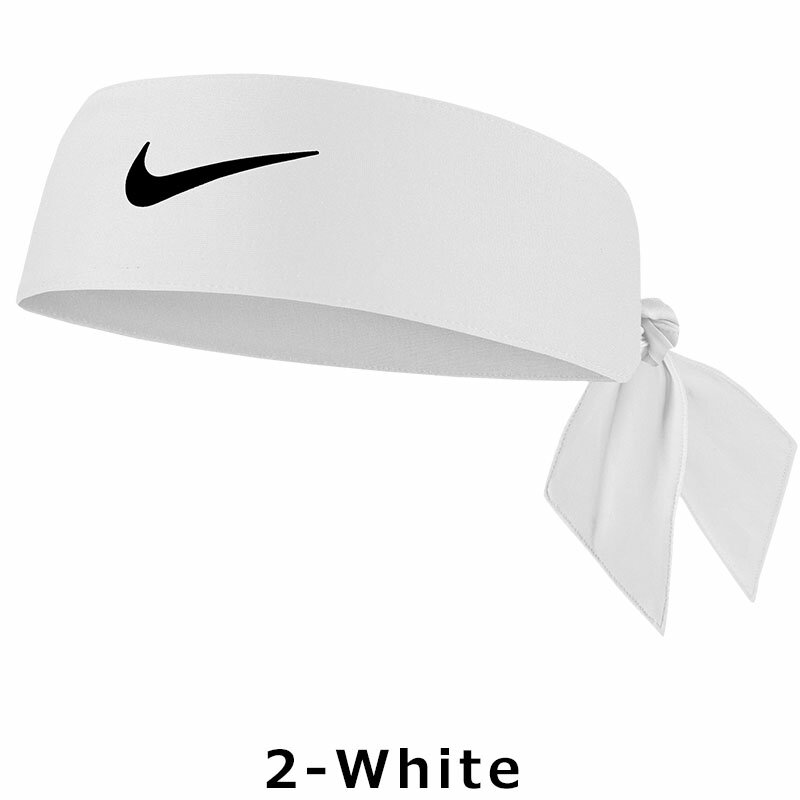 NIKE ナイキ ドライ ヘッドタイ バンダナ スポーツ ヘアバンド ヘッドバンド メンズ レディース 吸汗速乾 汗止め 4.0 Nike Dri-Fit Head Tie 4.0 Black White