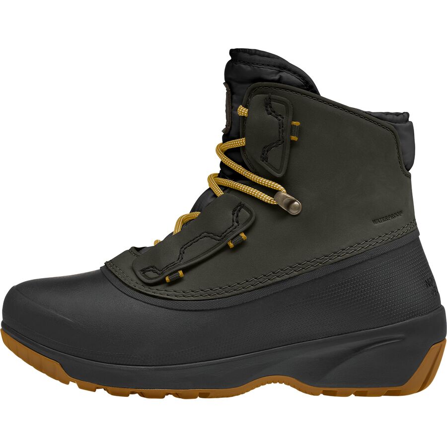 (取寄)ノースフェイス レディース シェリスタ 4 ショーティー ウォータープルーフ ブーツ - ウィメンズ The North Face Women's Shellista IV Shorty Waterproof Boot - Women's New Taupe Green/TNF Black
