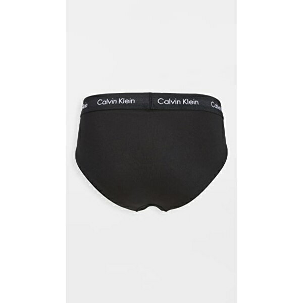 通販正規店 (取寄)カルバンクライン アンダーウェア メンズ 3 パック コットン ストレッチ ヒップ ブリーフ Calvin Klein Underwear Men's 3 Pack Cotton Stretch Hip Briefs Black：スウィートラグ 2022即納