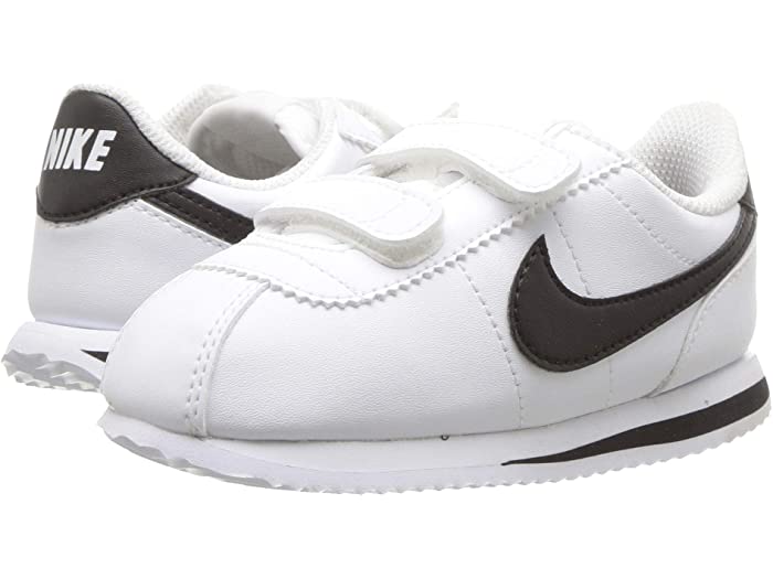 ナイキ コルテッツ スニーカー ボーイズ キッズ ベーシック ベータ (インファント/トドラー) 904769-102 Nike Boy's Kids Cortez Basic SL (Infant/Toddler) White/Blackのサムネイル